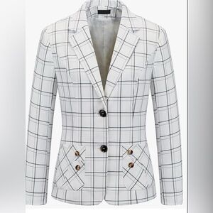 Unique and on trend. Can be worn alone as blazer or just with flattering pants.